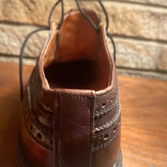 Vintage Men\'s Brown Leather Oxfords main image 5